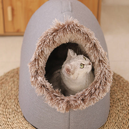 💥50% DE RÉDUCTION🐾Lit d'hiver chaud pour animaux de compagnie🔥