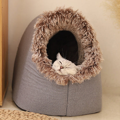 💥50% DE RÉDUCTION🐾Lit d'hiver chaud pour animaux de compagnie🔥