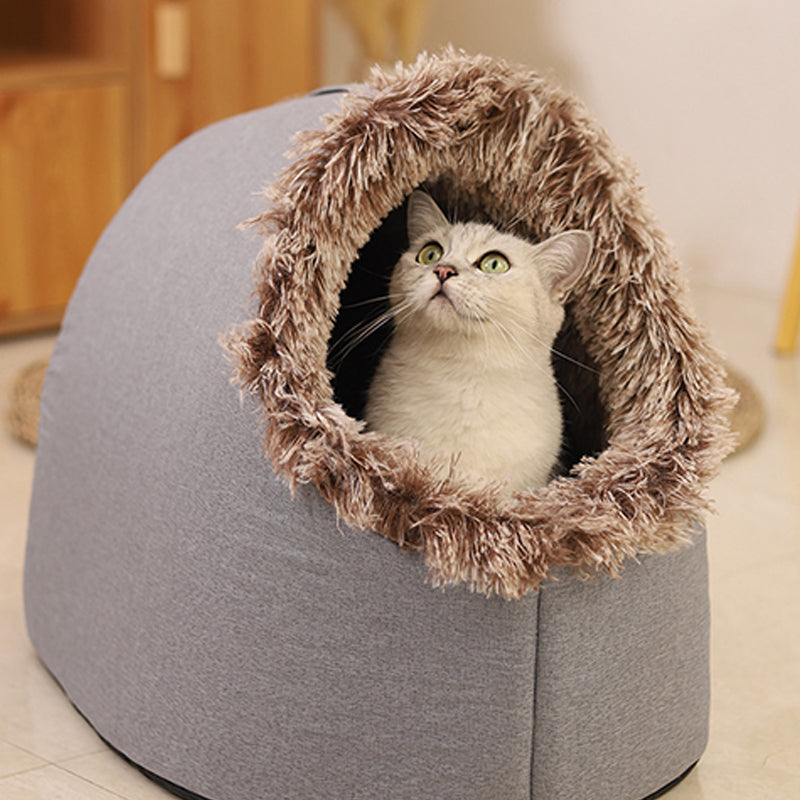 💥50% DE RÉDUCTION🐾Lit d'hiver chaud pour animaux de compagnie🔥
