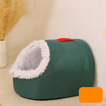 💥50% DE RÉDUCTION🐾Lit d'hiver chaud pour animaux de compagnie🔥