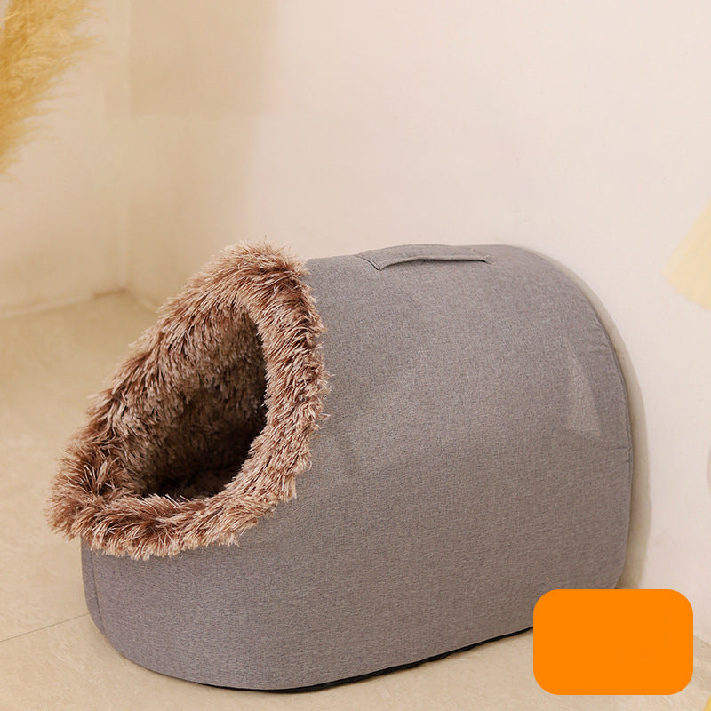 💥50% DE RÉDUCTION🐾Lit d'hiver chaud pour animaux de compagnie🔥