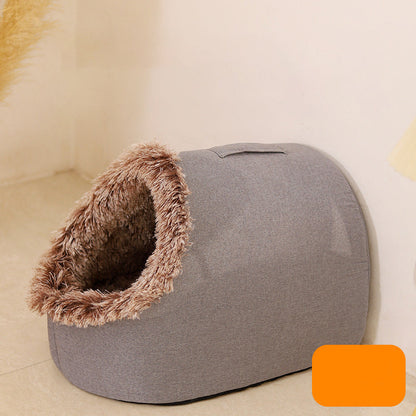 💥50% DE RÉDUCTION🐾Lit d'hiver chaud pour animaux de compagnie🔥