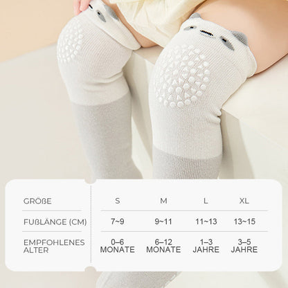 Chaussettes pour bébés avec semelle antidérapante – lot de 3