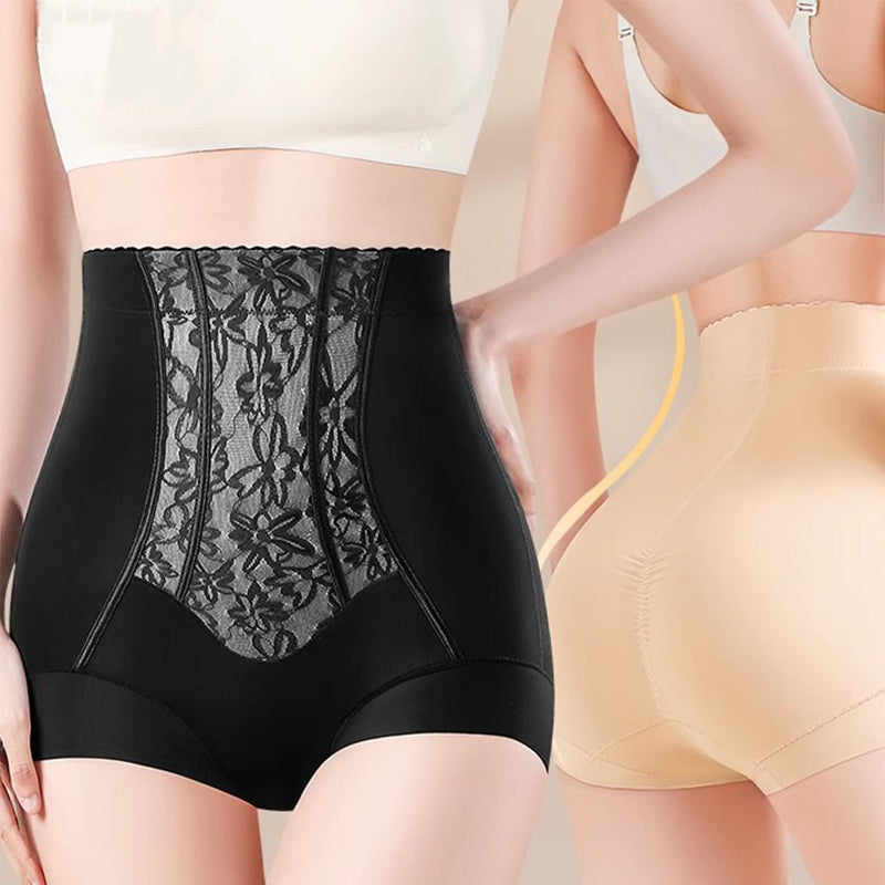 Sous-vêtements taille haute pour femmes, effet gainant