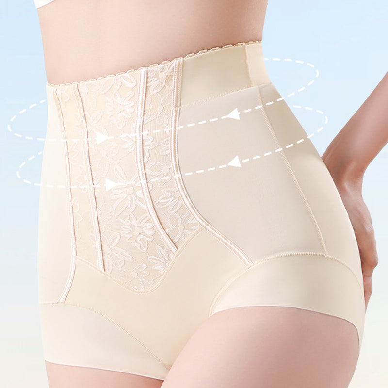 Sous-vêtements taille haute pour femmes, effet gainant