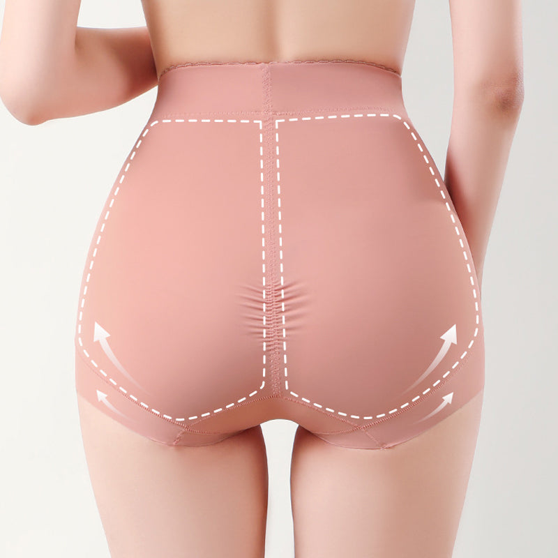 Sous-vêtements taille haute pour femmes, effet gainant