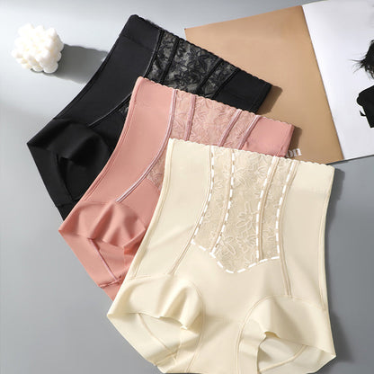 Sous-vêtements taille haute pour femmes, effet gainant