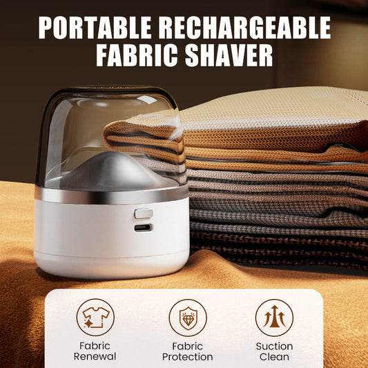 🧶 50 % DE RÉDUCTION ! ✨Râpe à poussière rechargeable portable - 3 vitesses avec lampe LED pour l'entretien des pulls et des tissus d'ameublement 🔋✨