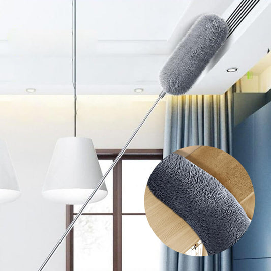 Artifice rétractable de nettoyage de la poussière de fibre de tige