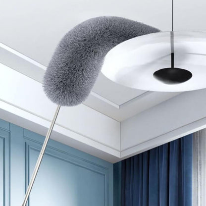 Artifice rétractable de nettoyage de la poussière de fibre de tige