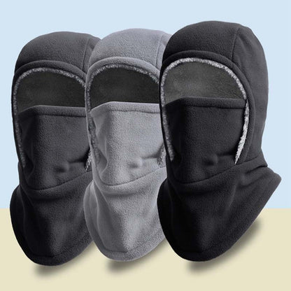 🧣 49% DE RÉDUCTION! ✨ Cagoule Unisexe Coupe-Vent - Matière Polaire Respirante avec Protection Visage Intégrale pour Sports d'Hiver ❄️🔒