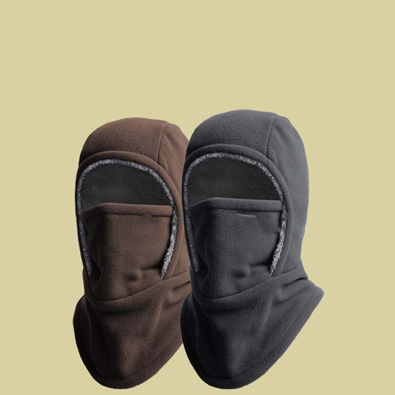 🧣 49% DE RÉDUCTION! ✨ Cagoule Unisexe Coupe-Vent - Matière Polaire Respirante avec Protection Visage Intégrale pour Sports d'Hiver ❄️🔒
