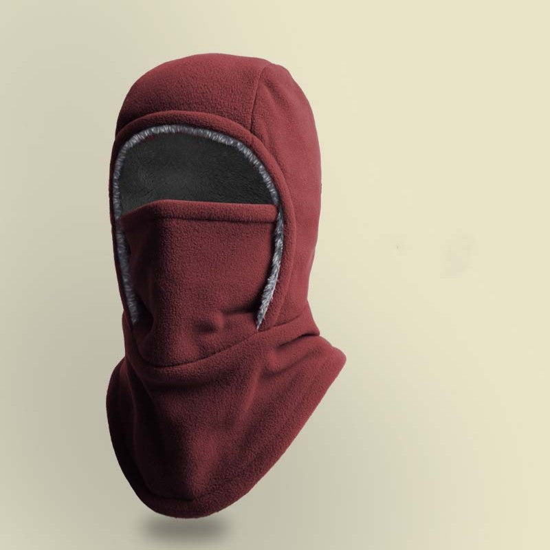 🧣 49% DE RÉDUCTION! ✨ Cagoule Unisexe Coupe-Vent - Matière Polaire Respirante avec Protection Visage Intégrale pour Sports d'Hiver ❄️🔒