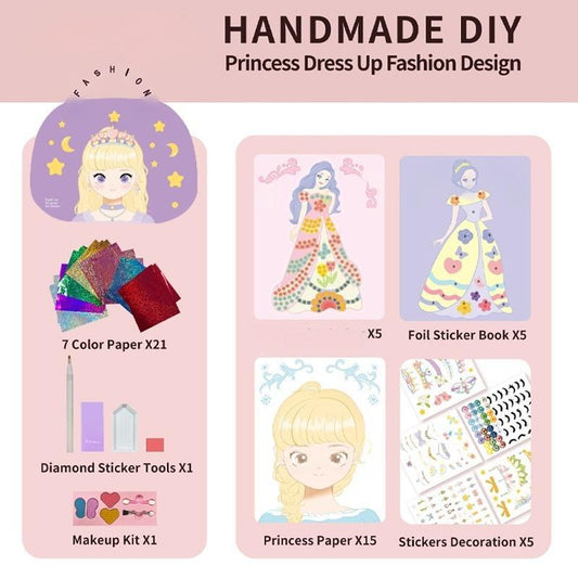 Jeu d'habillage et de maquillage pour princesses