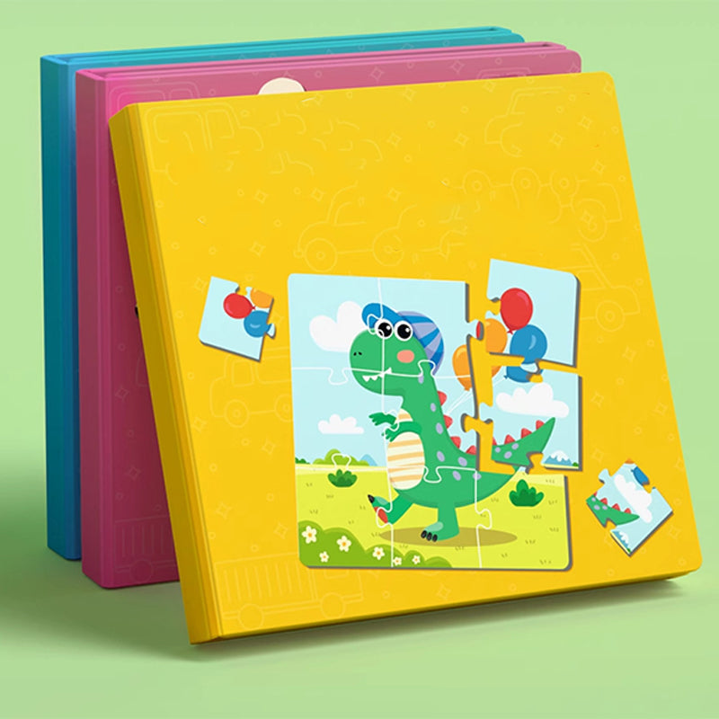 Livre de construction magnétique pour enfants