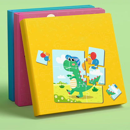 Livre de construction magnétique pour enfants