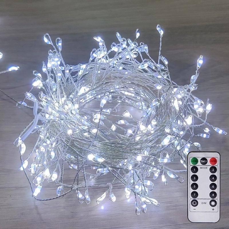 ✨✨DERNIER JOUR ! 49 % DE RÉDUCTION !!✨✨ Guirlande lumineuse feu d’artifice fil de cuivre