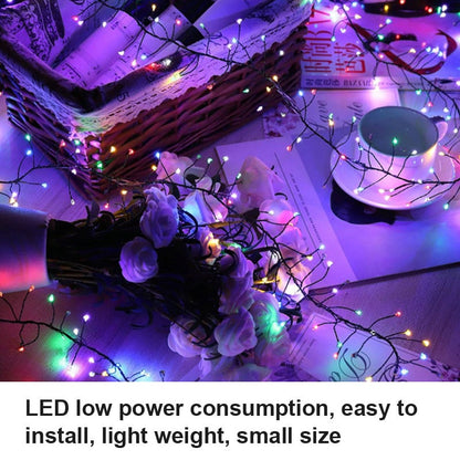 ✨✨DERNIER JOUR ! 49 % DE RÉDUCTION !!✨✨ Guirlande lumineuse feu d’artifice fil de cuivre