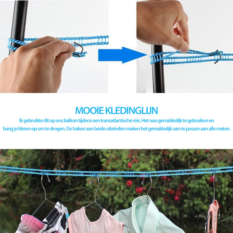 📢📢 ACHETEZ 1, OFFERT 1  !! ⏰🌬️ Corde à Linge Coupe-Vent & Antidérapante – Séchage Rapide, Accroche Sécurisée & Installation Facile ☀️