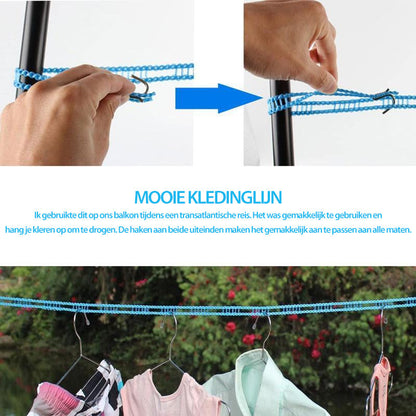 📢📢 ACHETEZ 1, OFFERT 1  !! ⏰🌬️ Corde à Linge Coupe-Vent & Antidérapante – Séchage Rapide, Accroche Sécurisée & Installation Facile ☀️