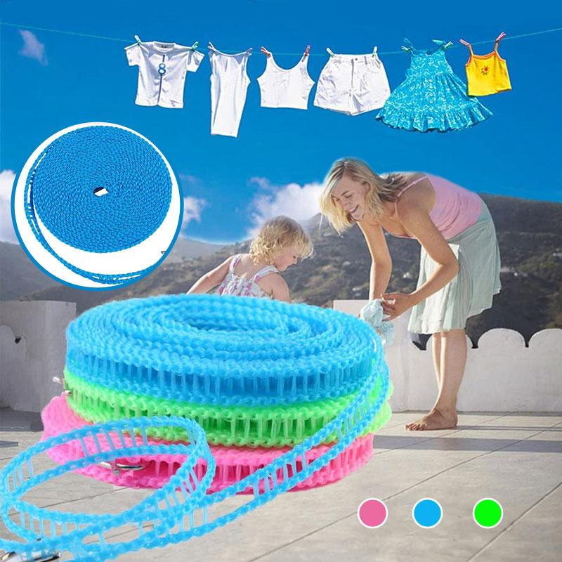 📢📢 ACHETEZ 1, OFFERT 1  !! ⏰🌬️ Corde à Linge Coupe-Vent & Antidérapante – Séchage Rapide, Accroche Sécurisée & Installation Facile ☀️