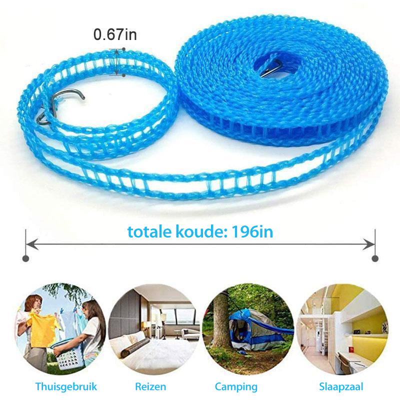📢📢 ACHETEZ 1, OFFERT 1  !! ⏰🌬️ Corde à Linge Coupe-Vent & Antidérapante – Séchage Rapide, Accroche Sécurisée & Installation Facile ☀️