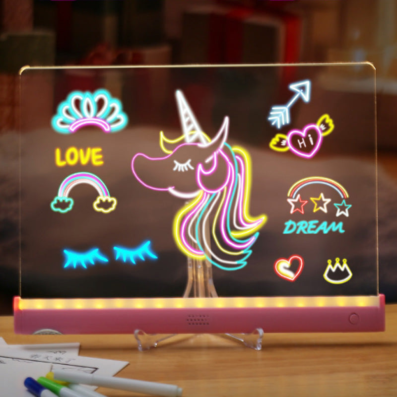 Kit DIY pour monter un tableau lumineux pour enfants