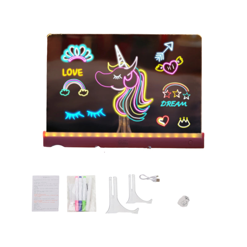Kit DIY pour monter un tableau lumineux pour enfants