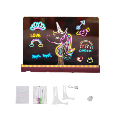 Kit DIY pour monter un tableau lumineux pour enfants