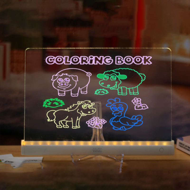Kit DIY pour monter un tableau lumineux pour enfants