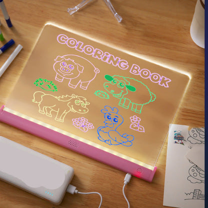 Kit DIY pour monter un tableau lumineux pour enfants
