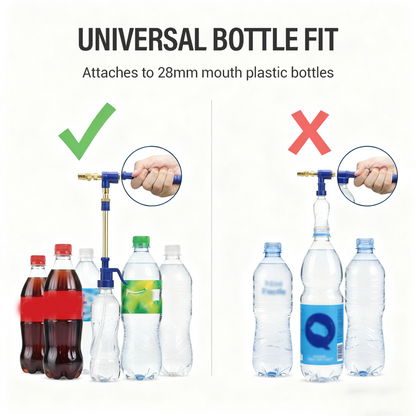Pulvérisateur portable à bouteille de boisson à tirette
