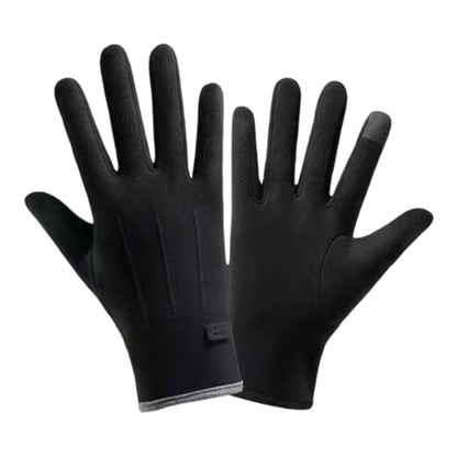 Gants chauds coupe-vent avec écran tactile et poignée antidérapante