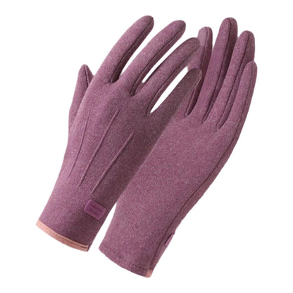 Gants chauds coupe-vent avec écran tactile et poignée antidérapante