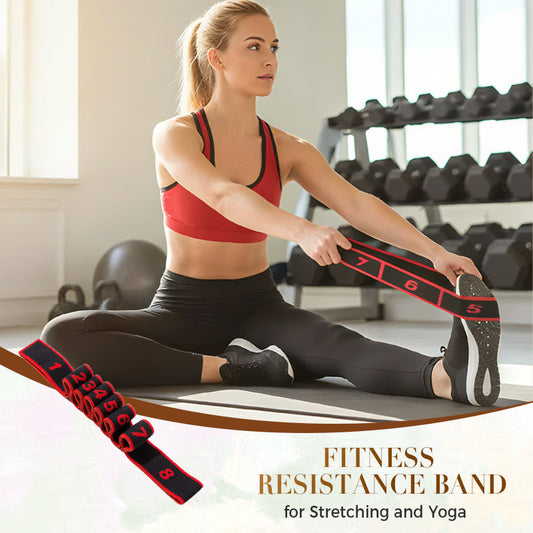Bande de résistance pour fitness, étirements et yoga