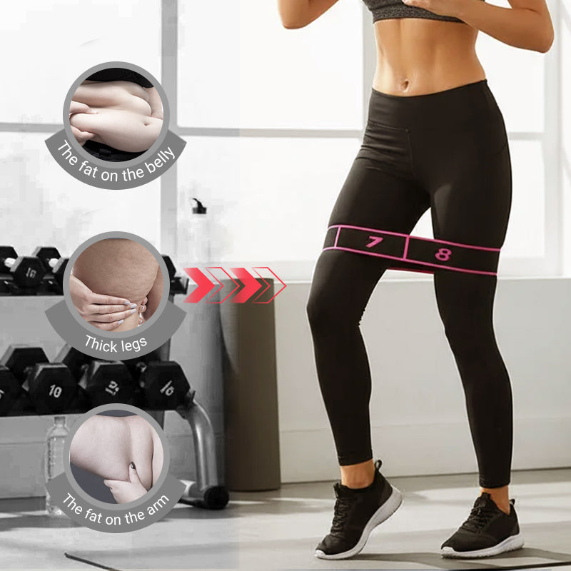 Bande de résistance pour fitness, étirements et yoga