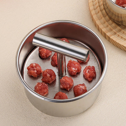 Moule à cuisine en acier inoxydable pour boulettes de viande