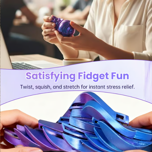 Jouet balle anti-stress imprimé en 3D