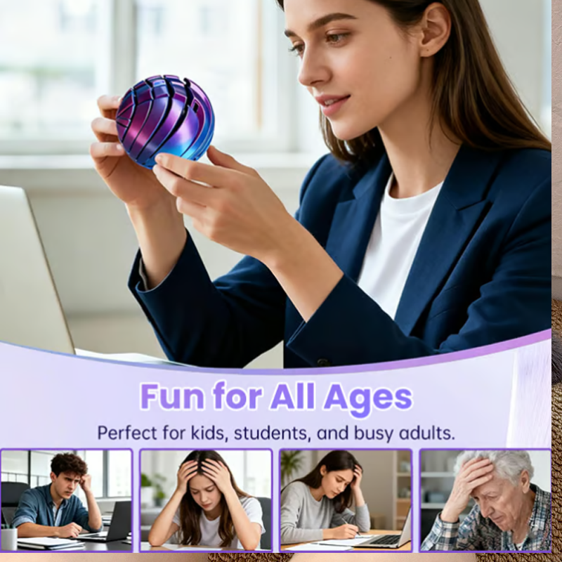 Jouet balle anti-stress imprimé en 3D