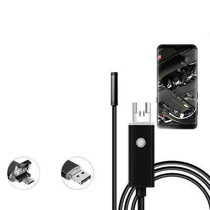 Caméra endoscopique USB étanche avec LED