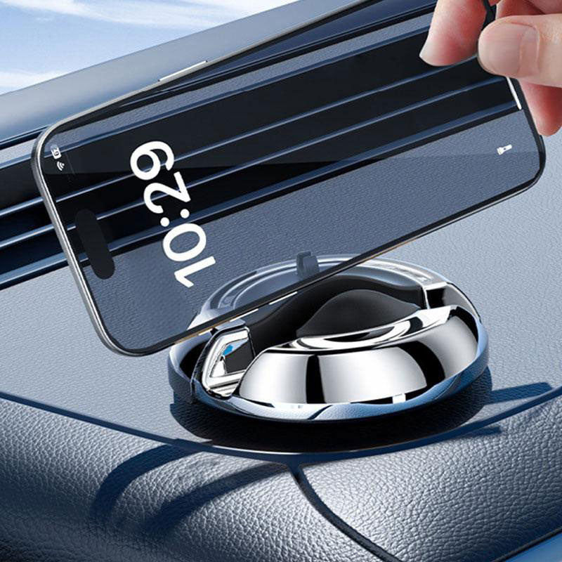 Support pour téléphone de voiture avec plaque d'immatriculation de stationnement
