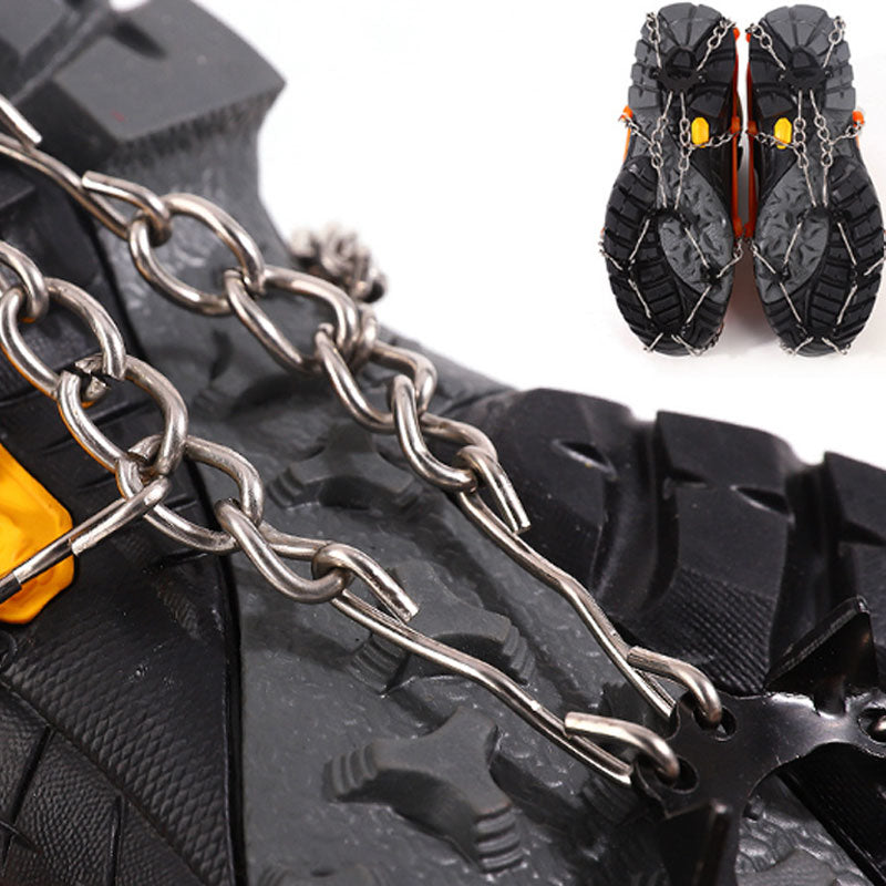Crampons antidérapants pour chaussures et bottes de randonnée