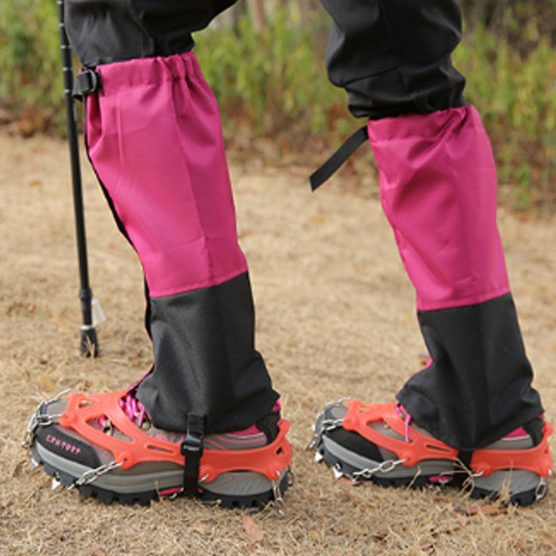 Crampons antidérapants pour chaussures et bottes de randonnée