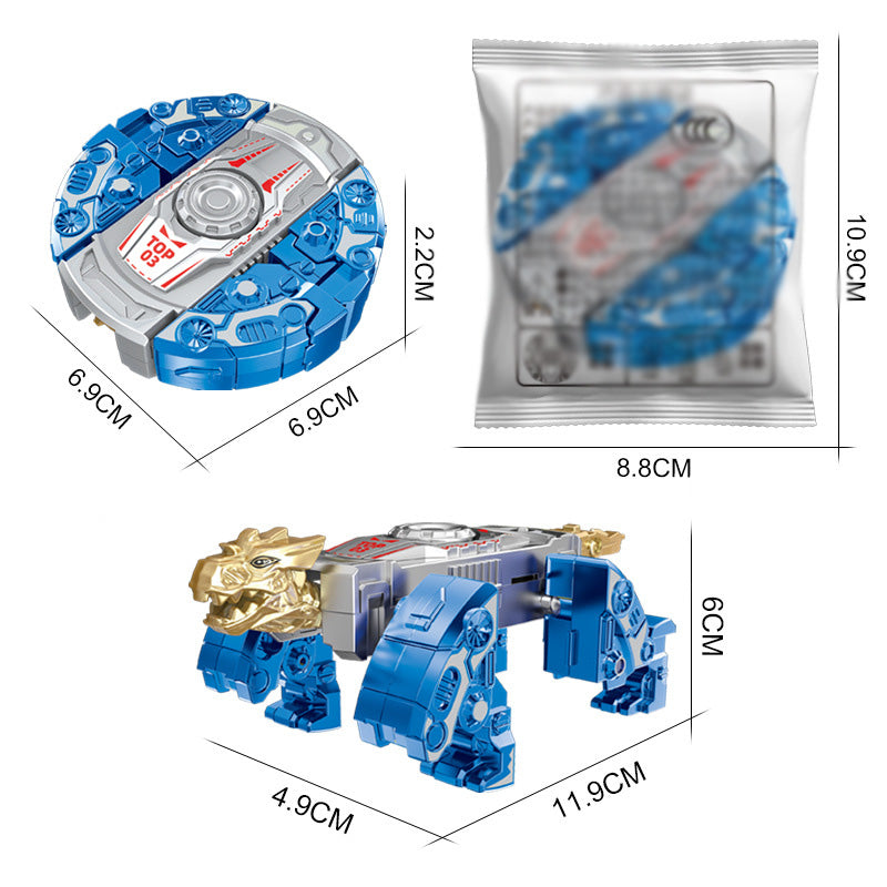 Toupie anti-stress transformable