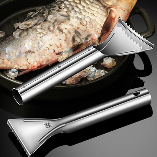 Écailleur à poisson en acier inoxydable Sharp