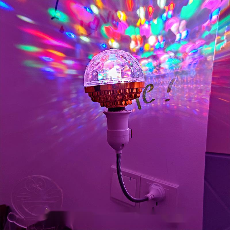 💥 Soldes du Nouvel An 49 % DE RÉDUCTION 💥 Boule disco lumineuse colorée rotative