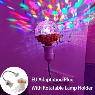 💥 Soldes du Nouvel An 49 % DE RÉDUCTION 💥 Boule disco lumineuse colorée rotative