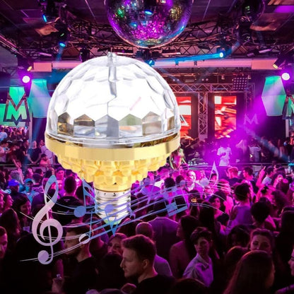 💥 Soldes du Nouvel An 49 % DE RÉDUCTION 💥 Boule disco lumineuse colorée rotative