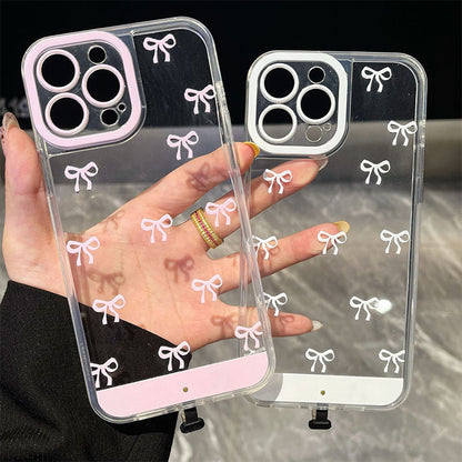 📱Coque de téléphone LED best-seller : notifications d’appel lumineuses, antichoc, design nœud papillon, découpes précises, TPU souple, pour iPhone