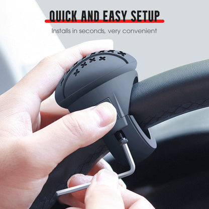 🚗 ACHETEZ 2 OBТENEZ 3! ✨ Pommeau de Volant Ergonomique - Design Texturé Antidérapant pour une Meilleure Prise en Toutes Circonstances 🔧💫